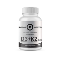 Devotion Nutrition Vitamin D3+K2 mk7